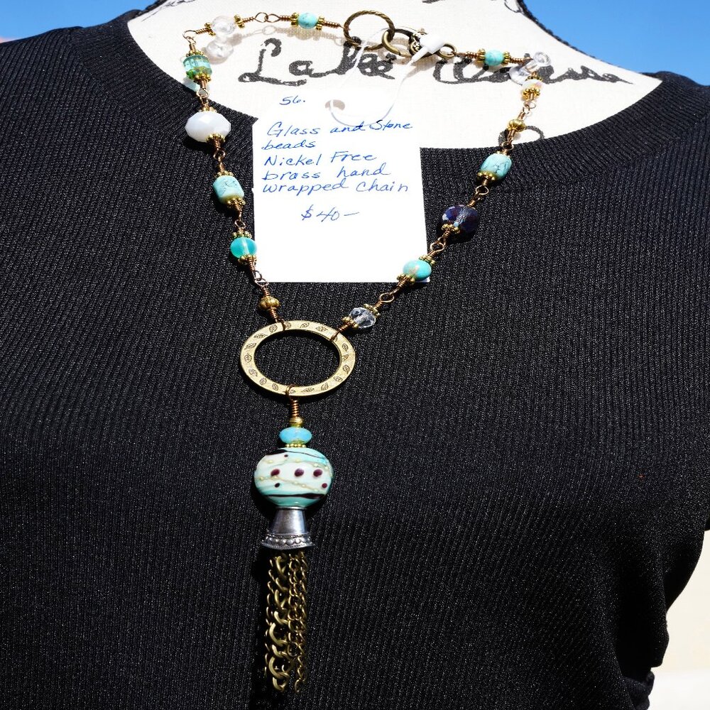 Hand crafted necklace